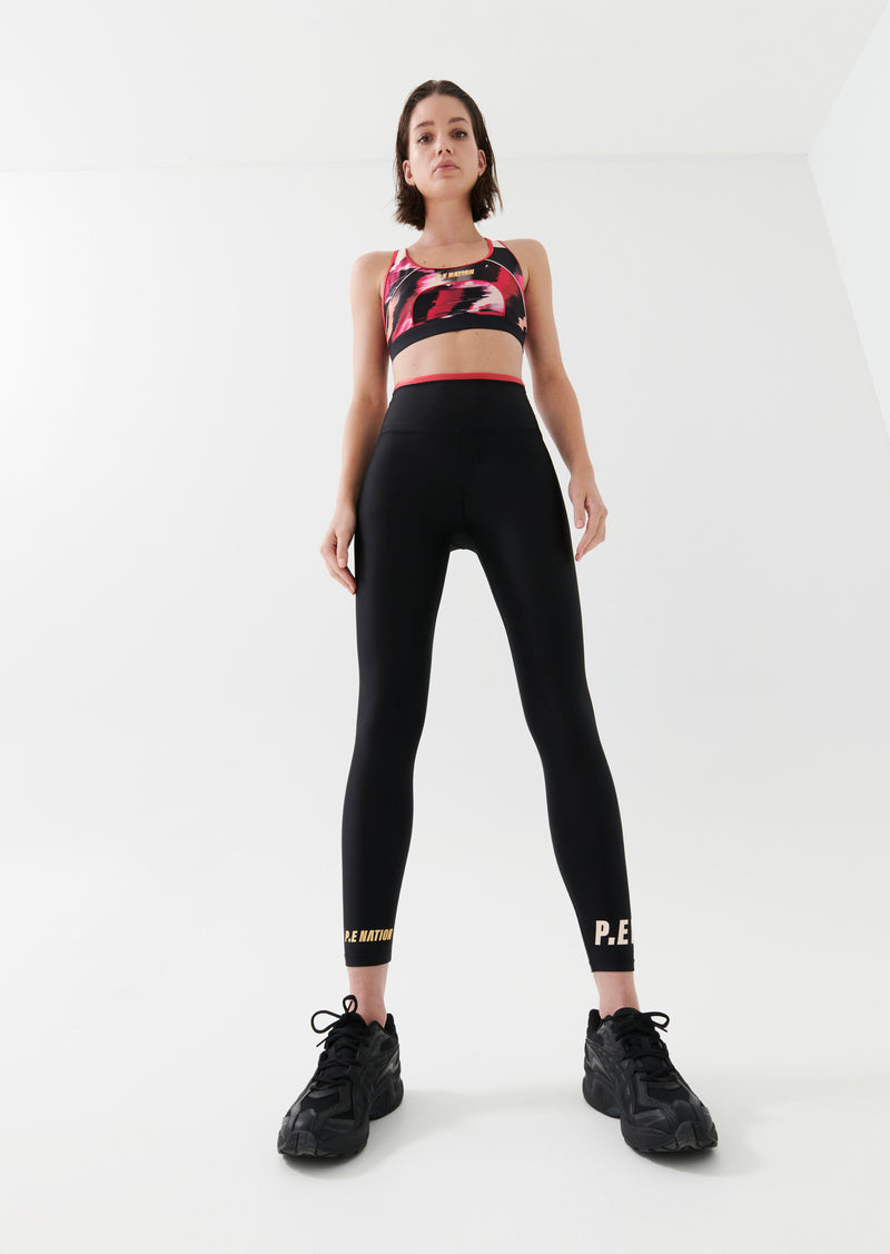 DOUBLE UNDER LEGGING IN BLACK