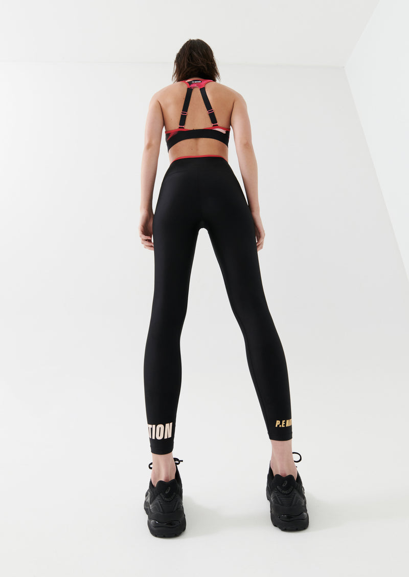 DOUBLE UNDER LEGGING IN BLACK