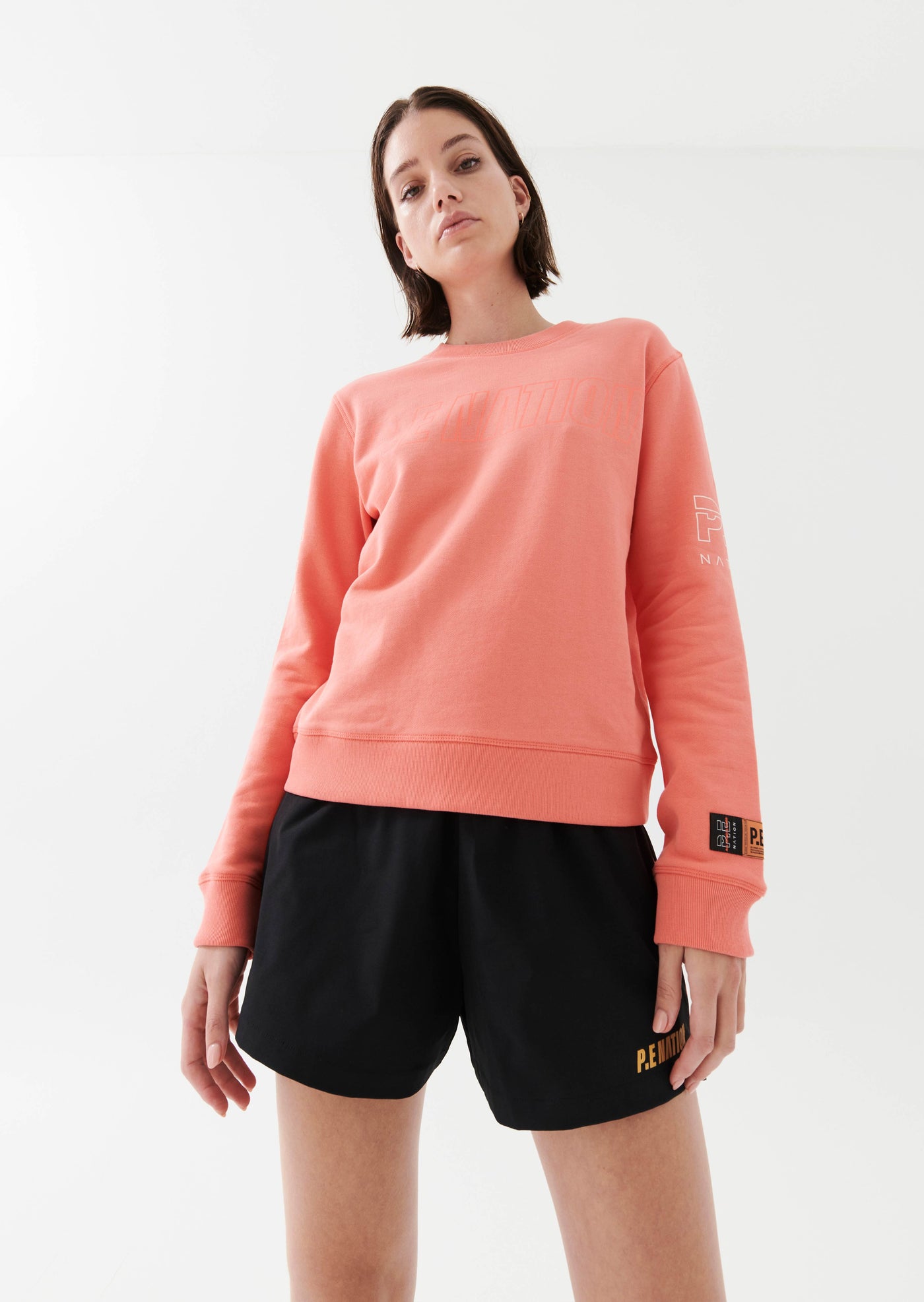 OUTRUN SWEAT IN PERSIMMON