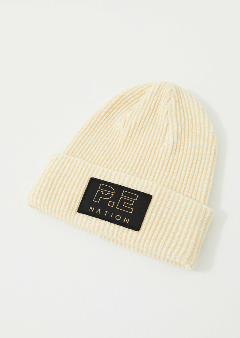 LAYBACK BEANIE IN WINTER WHITE