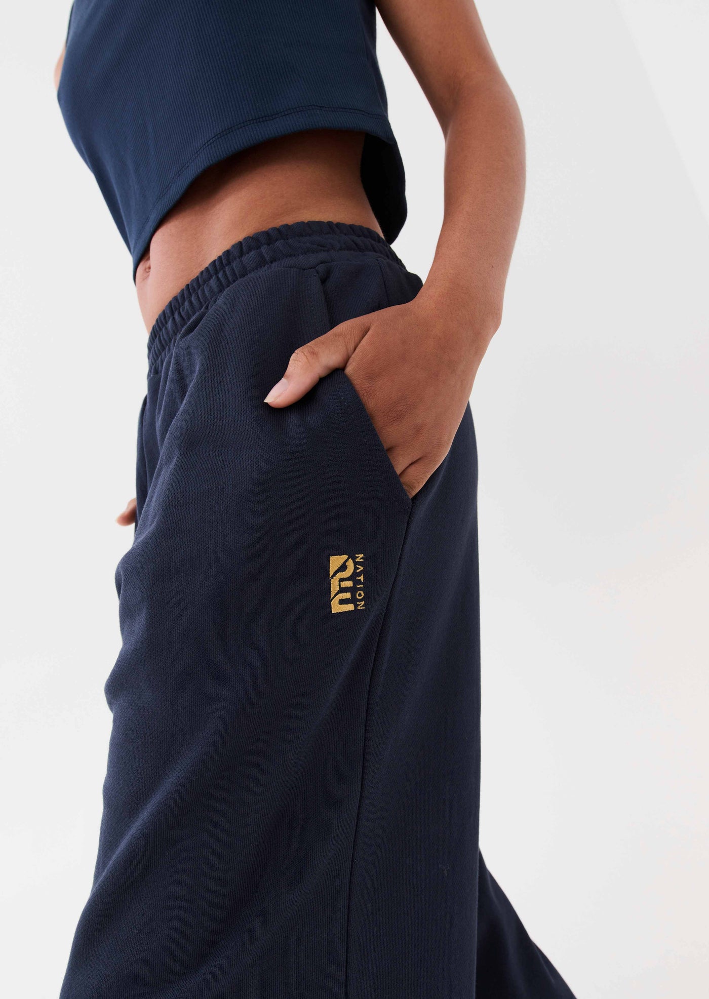 ALL AROUND TRACKPANT IN MIDNIGHT NAVY