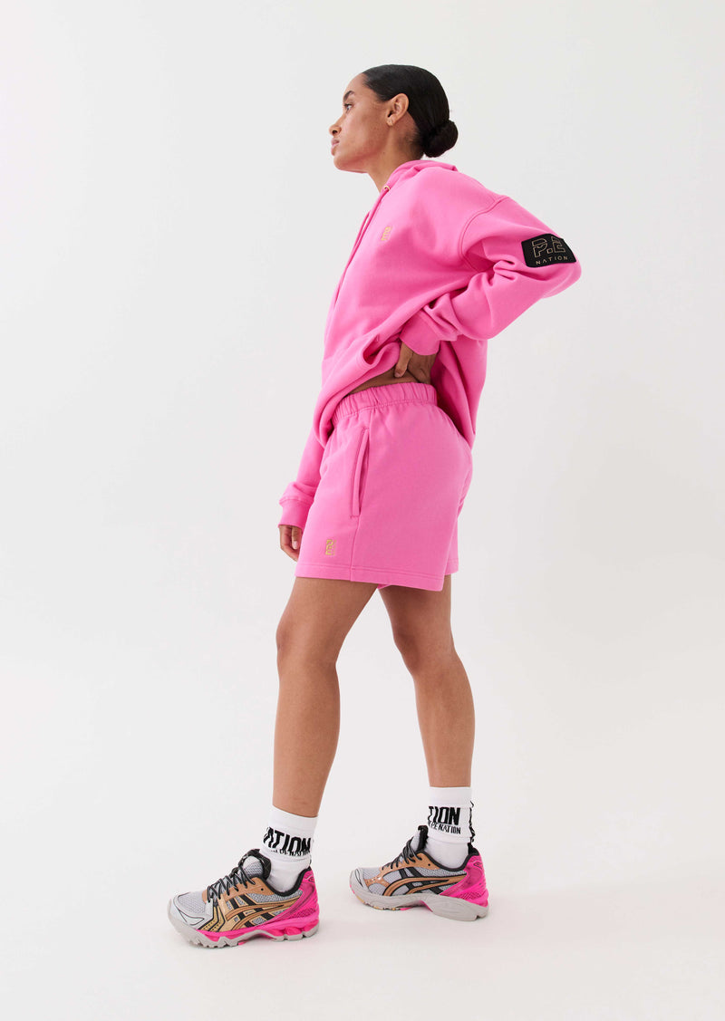 Pink top nation shorts