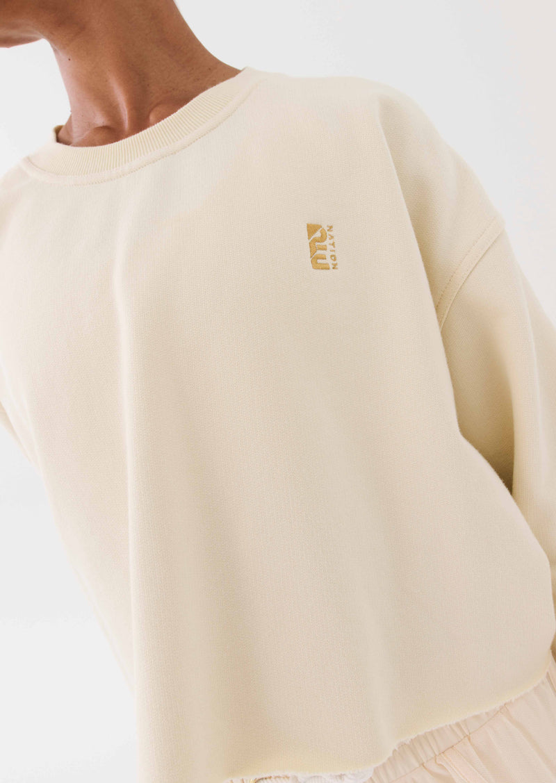 RESET SWEAT IN WINTER WHITE