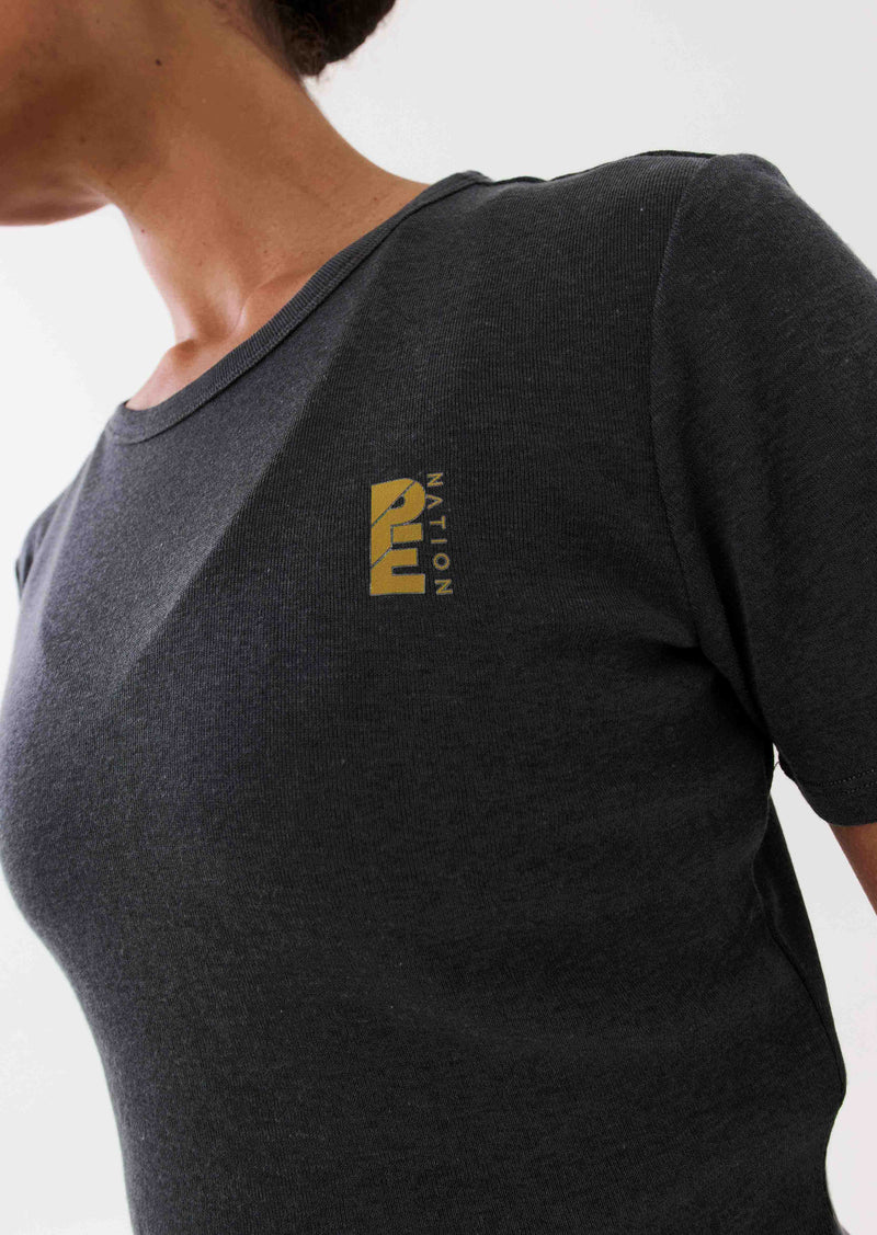 FULL COUNT TEE IN DARK SHADOW