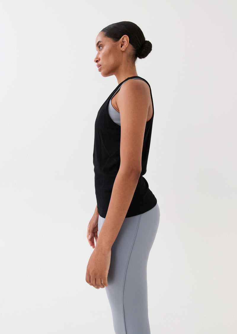 FULL COUNT TANK IN BLACK
