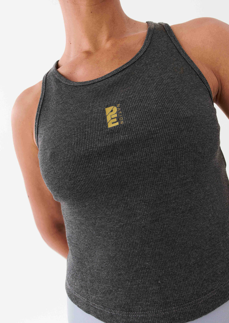BACKCHECK TANK IN DARK SHADOW