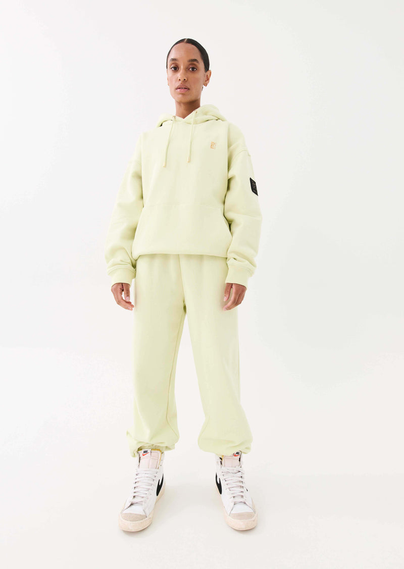 RESET HOODIE IN MAJESTIC LIME