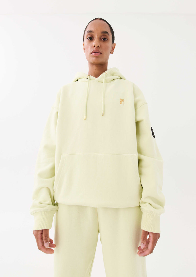RESET HOODIE IN MAJESTIC LIME