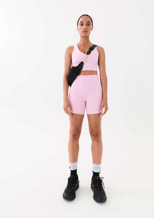BACKCHECK SHORT IN PINK LAVENDAR