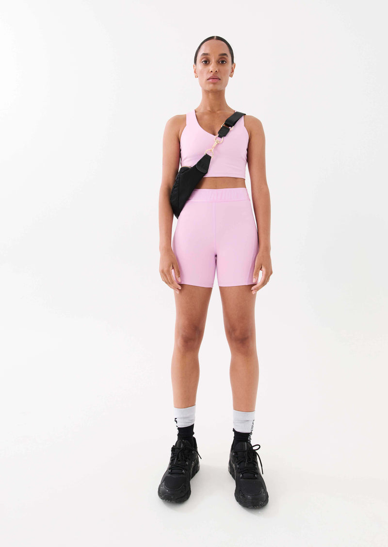 BACKCHECK SHORT IN PINK LAVENDAR