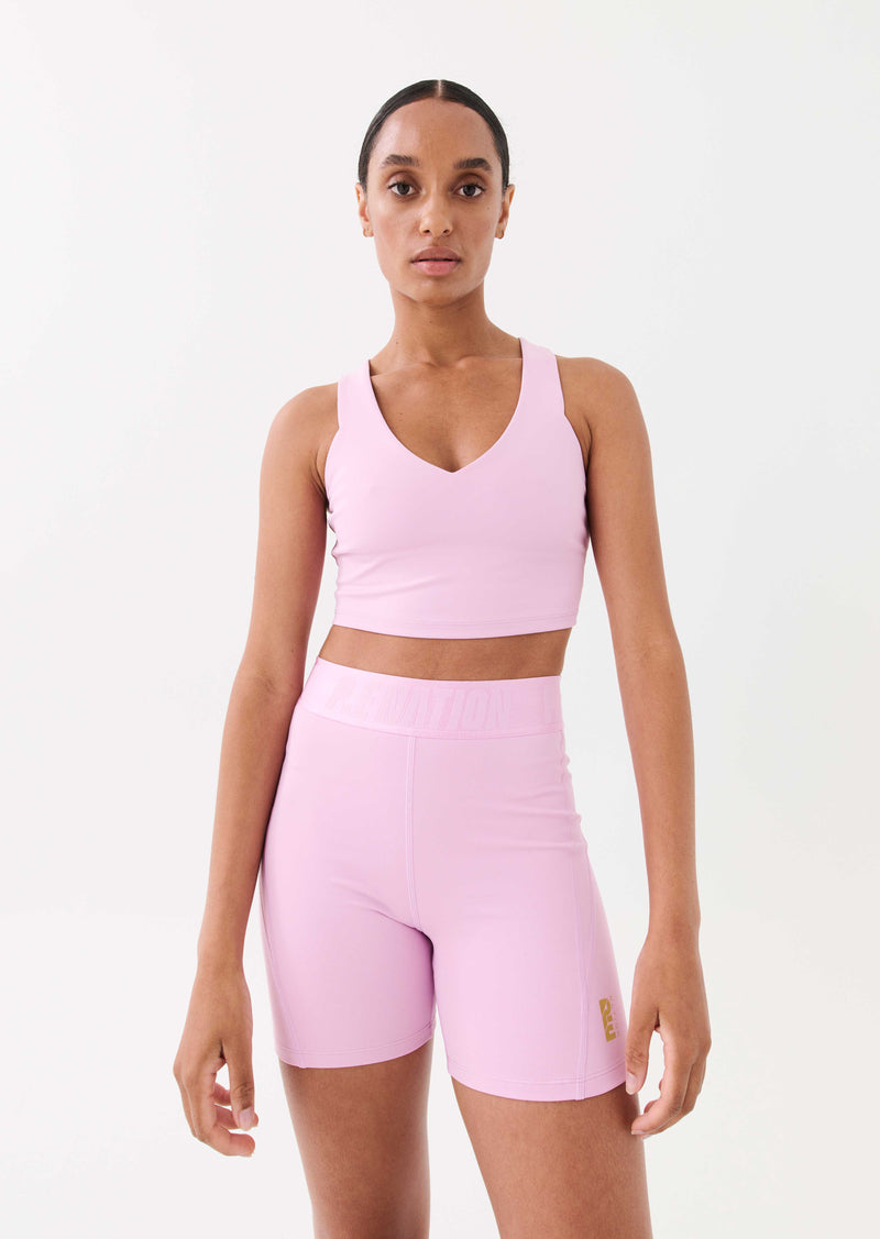 Full Count Sports Bra Pink Lavender P.E Nation