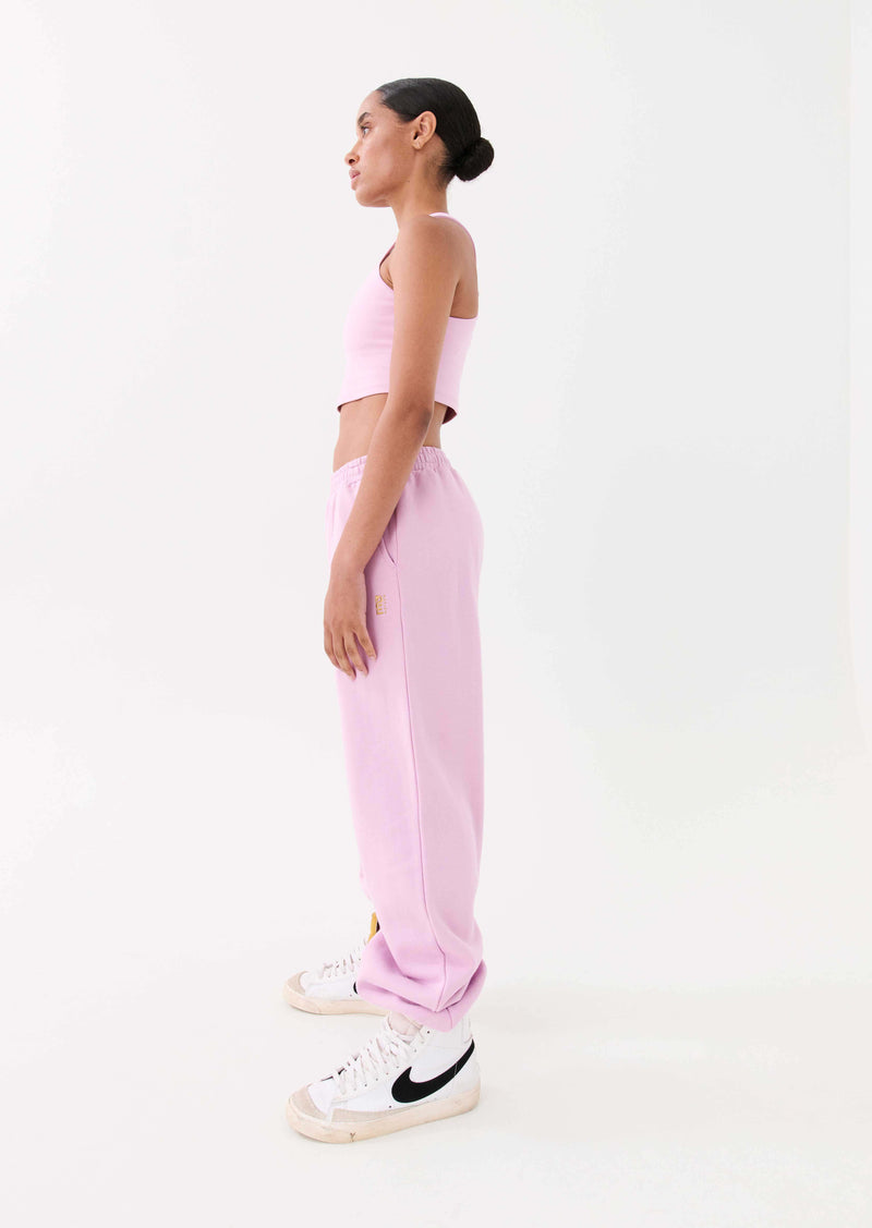 ALL AROUND TRACKPANT IN PINK LAVENDER