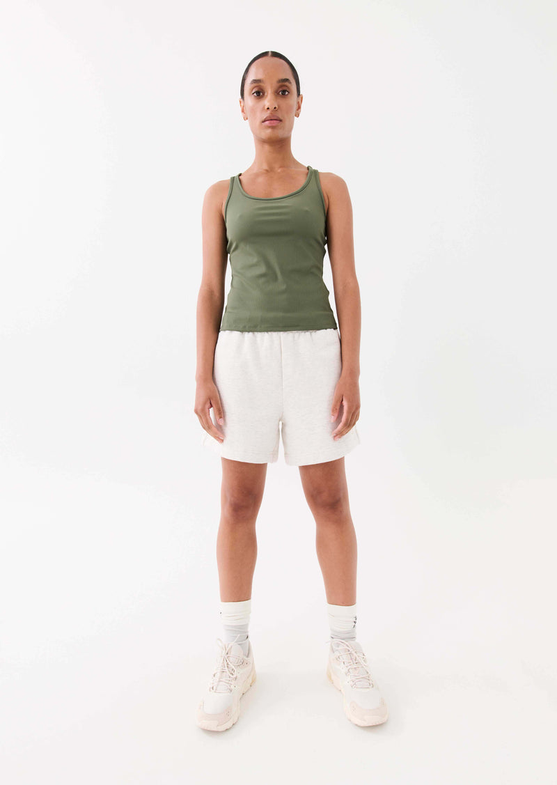 ALL AROUND SHORT IN GREY MARL