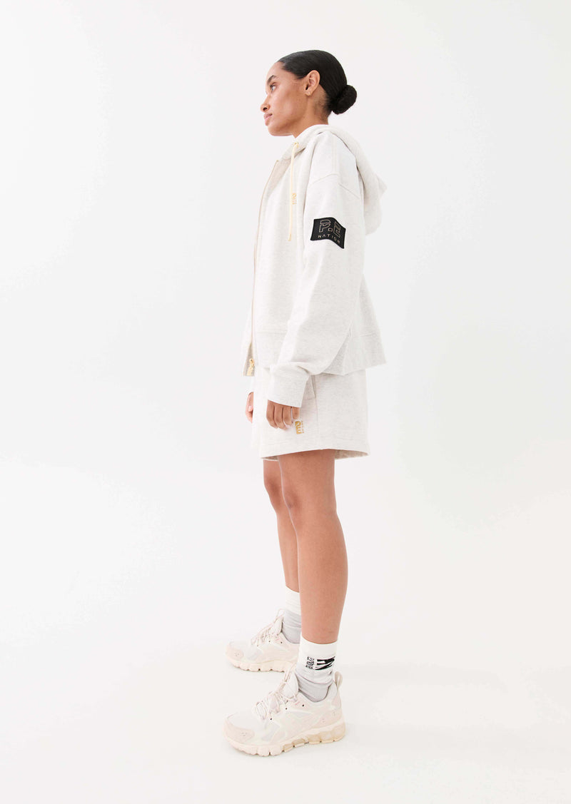 ALL AROUND SHORT IN GREY MARL