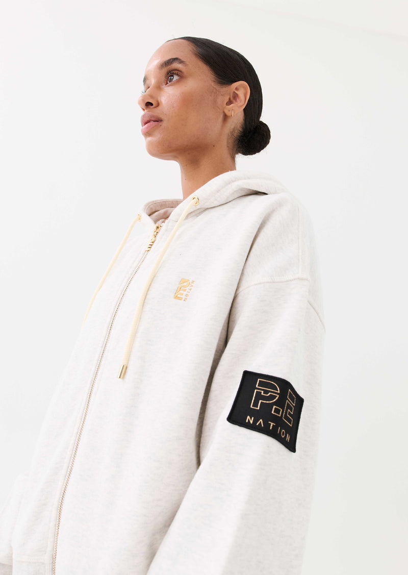 RESET JACKET IN GREY MARL