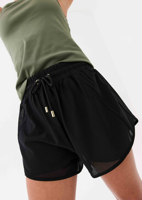 RESET SHORT IN BLACK