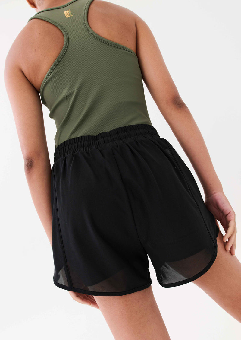 RESET SHORT IN BLACK