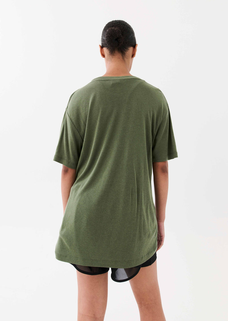 RESET TEE IN FOUR LEAF CLOVER