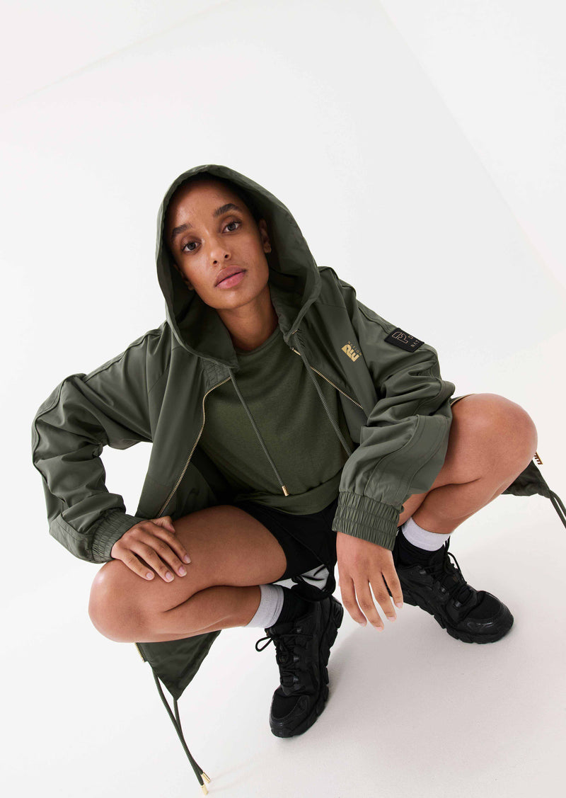 MAN DOWN JACKET IN FOUR LEAF CLOVER