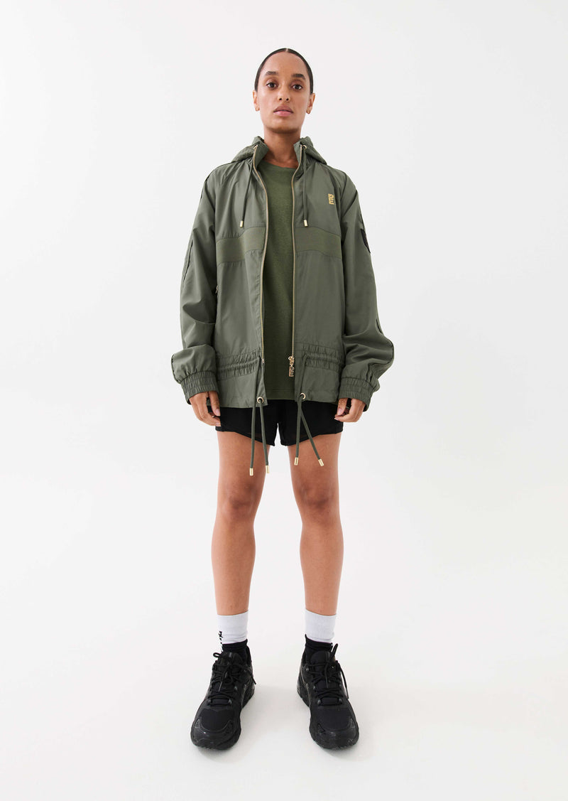 MAN DOWN JACKET IN FOUR LEAF CLOVER