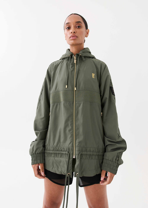 MAN DOWN JACKET IN FOUR LEAF CLOVER