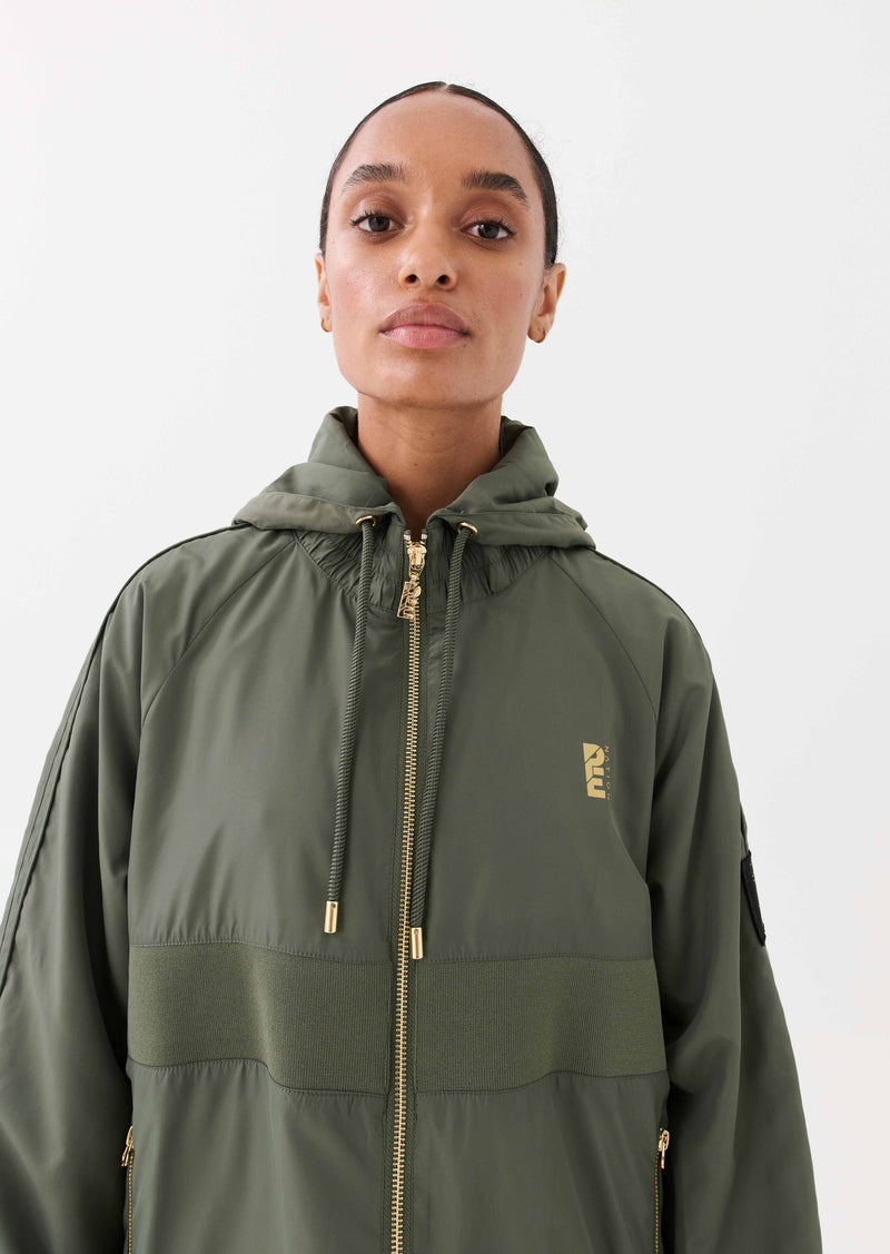 MAN DOWN JACKET IN FOUR LEAF CLOVER