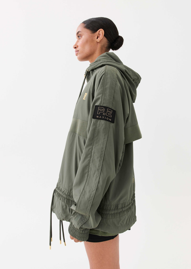 MAN DOWN JACKET IN FOUR LEAF CLOVER