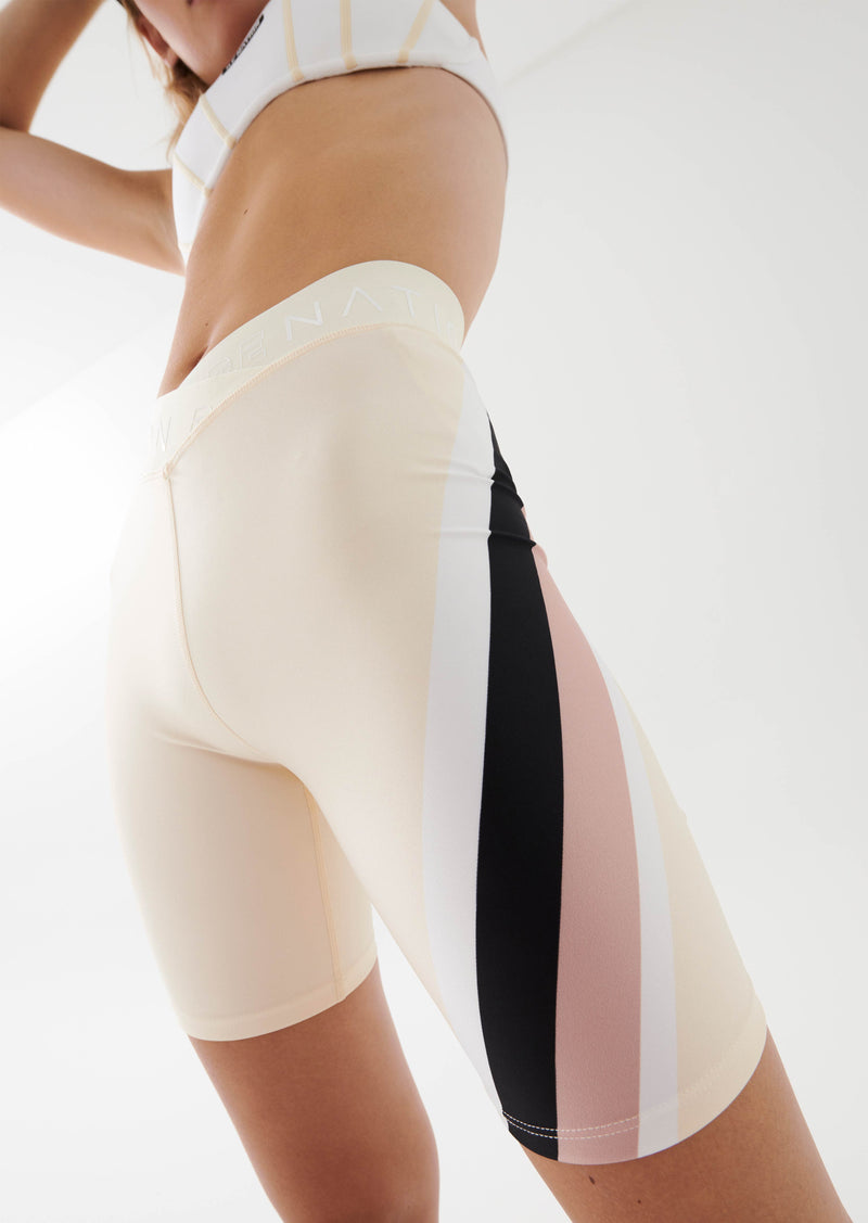 BALLER SHORT IN WINTER WHITE