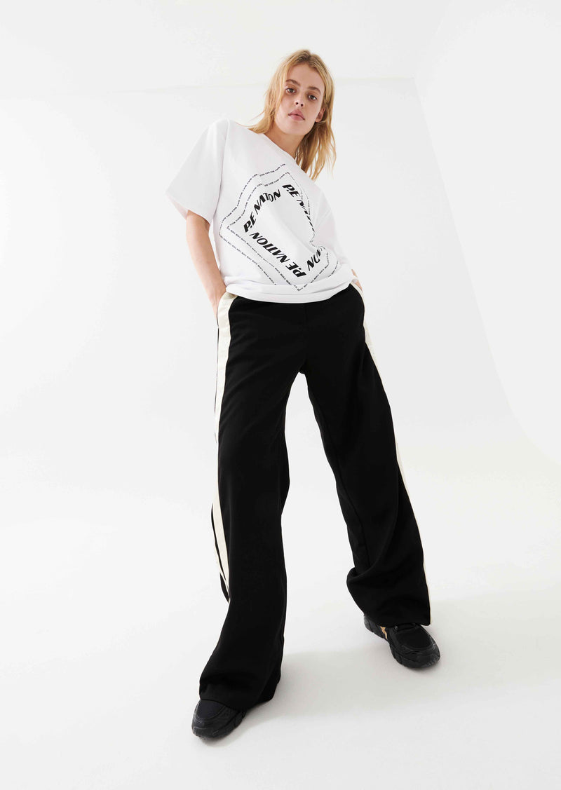 WAVELENGTH TEE IN OPTIC WHITE