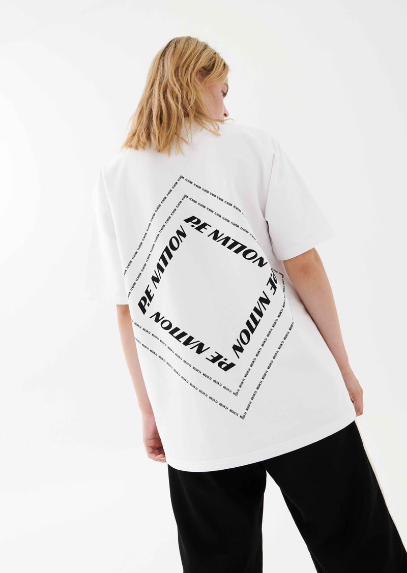 WAVELENGTH TEE IN OPTIC WHITE