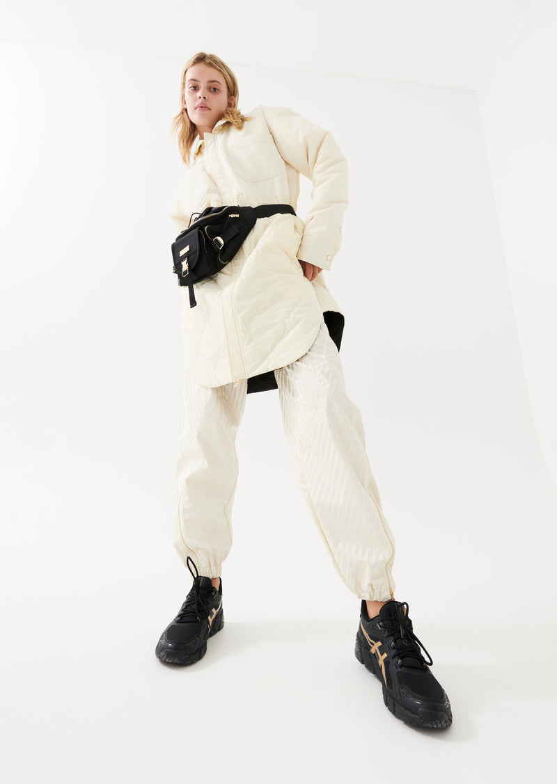 BALLER JACKET IN WINTER WHITE