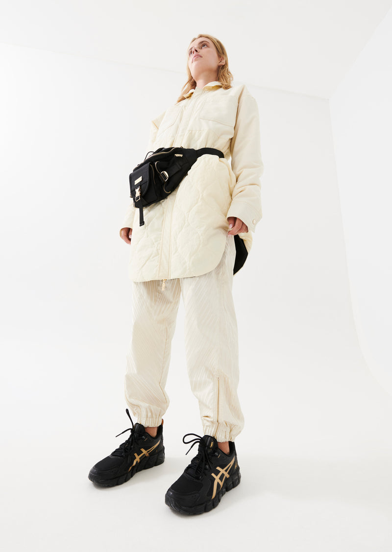 BALLER JACKET IN WINTER WHITE
