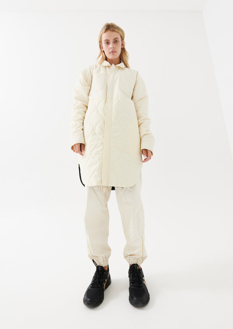 BALLER JACKET IN WINTER WHITE