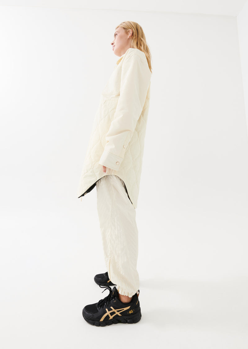 BALLER JACKET IN WINTER WHITE