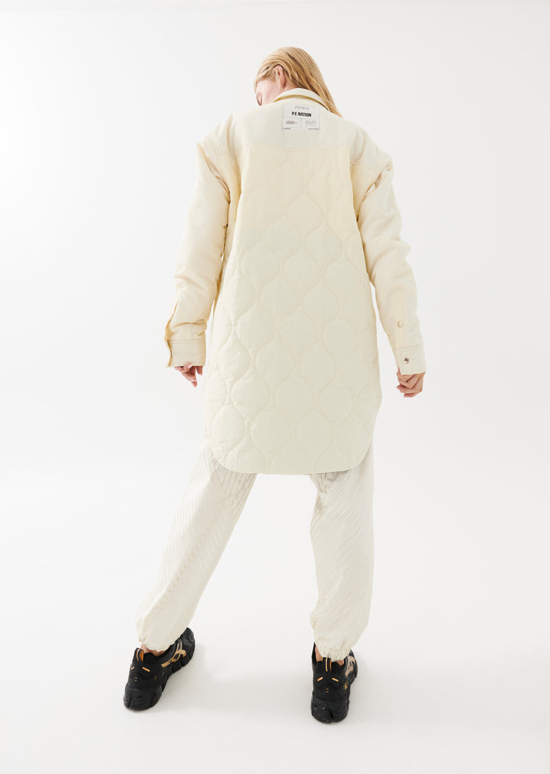 BALLER JACKET IN WINTER WHITE