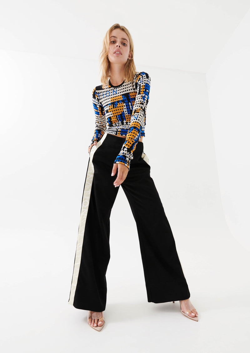 EMERGE KNIT LS TOP IN MULTI