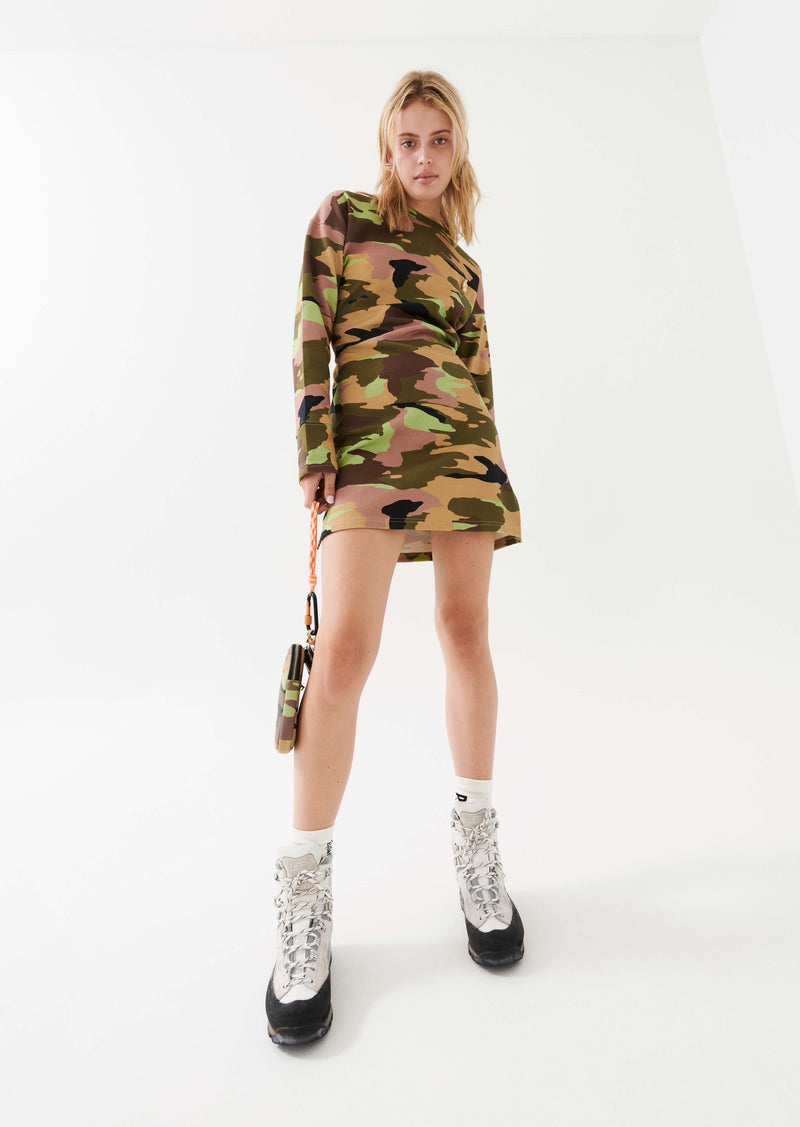 Camouflage jumper hotsell dress