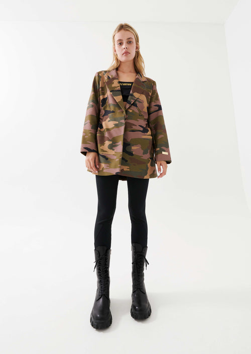 PRECINCT JACKET IN CAMO PRINT