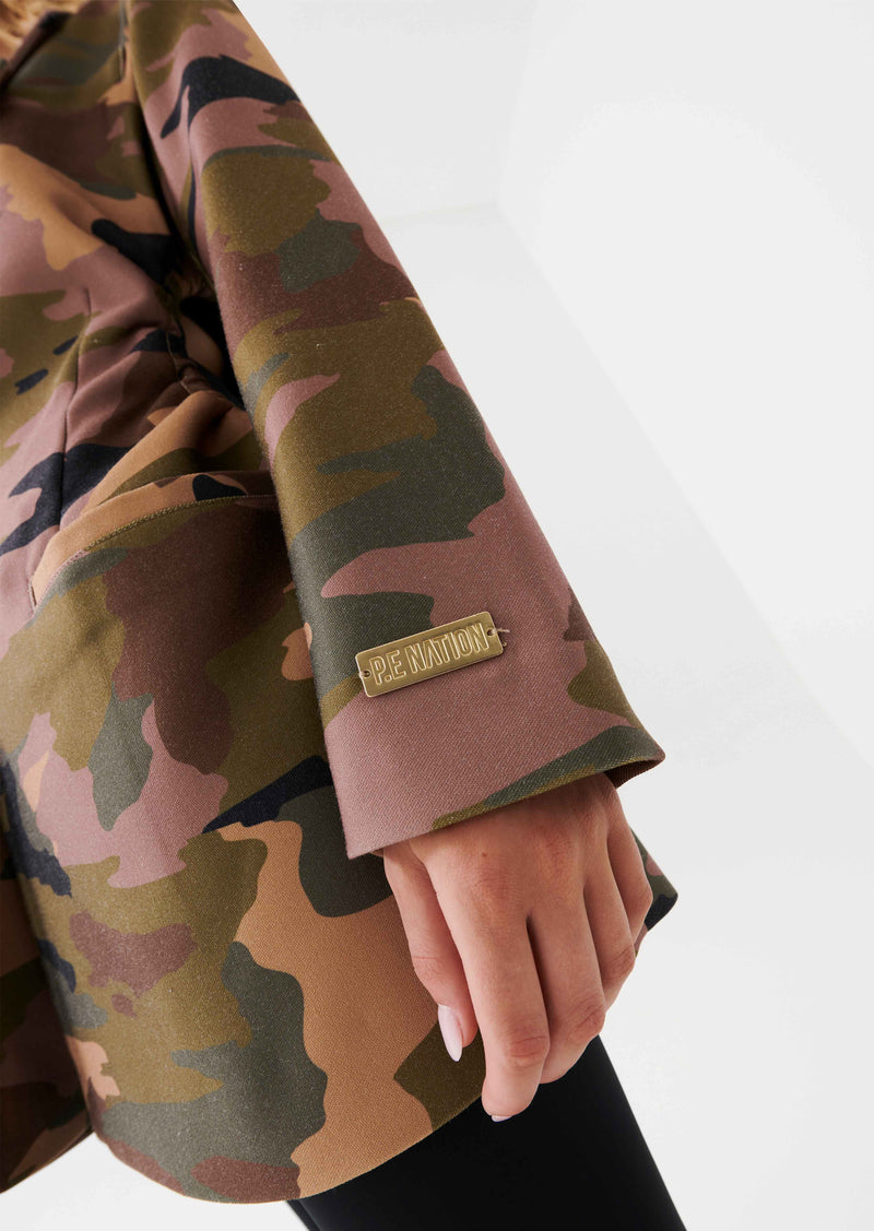 PRECINCT JACKET IN CAMO PRINT
