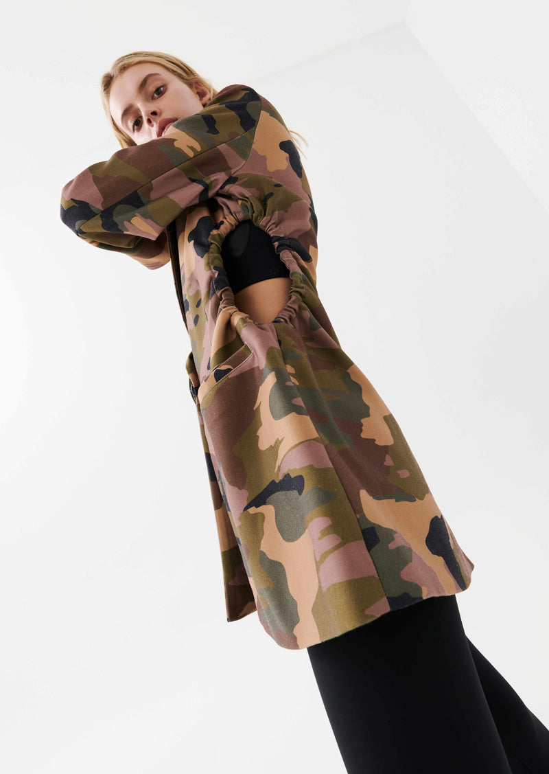PRECINCT JACKET IN CAMO PRINT