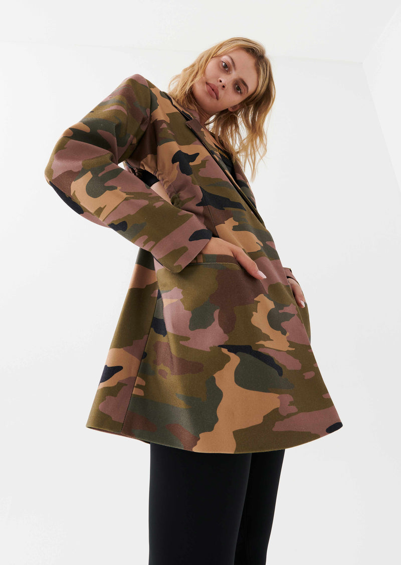 PRECINCT JACKET IN CAMO PRINT