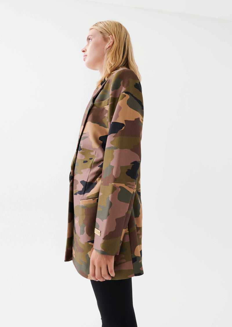 PRECINCT JACKET IN CAMO PRINT