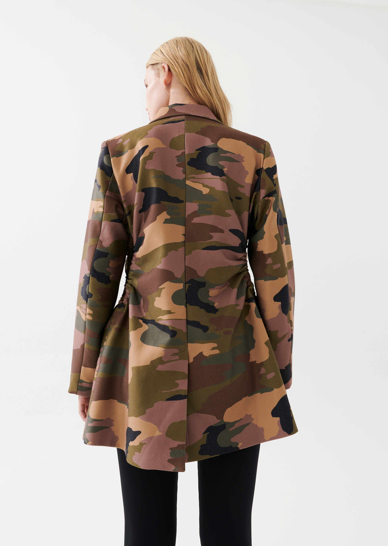 Army print coat sales