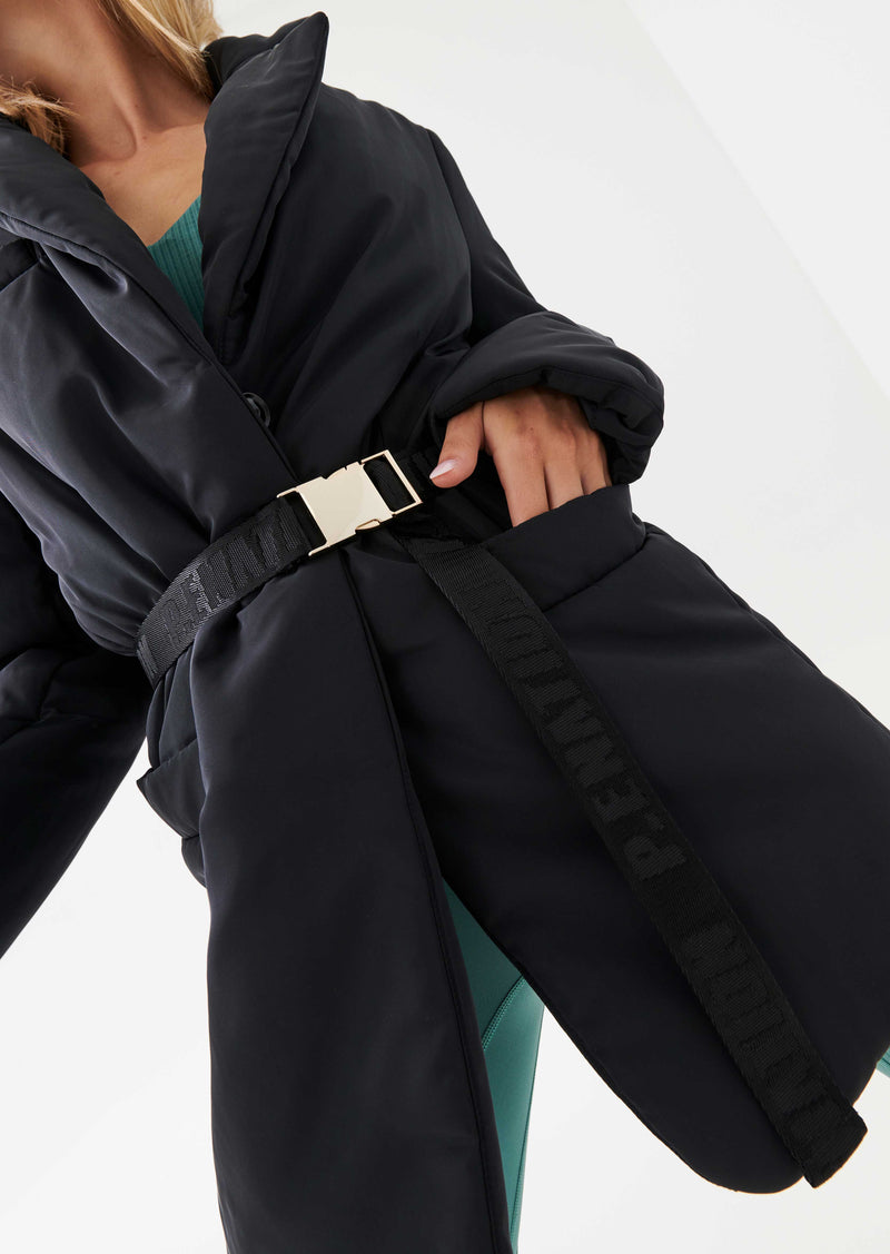 BACK STOP JACKET IN BLACK