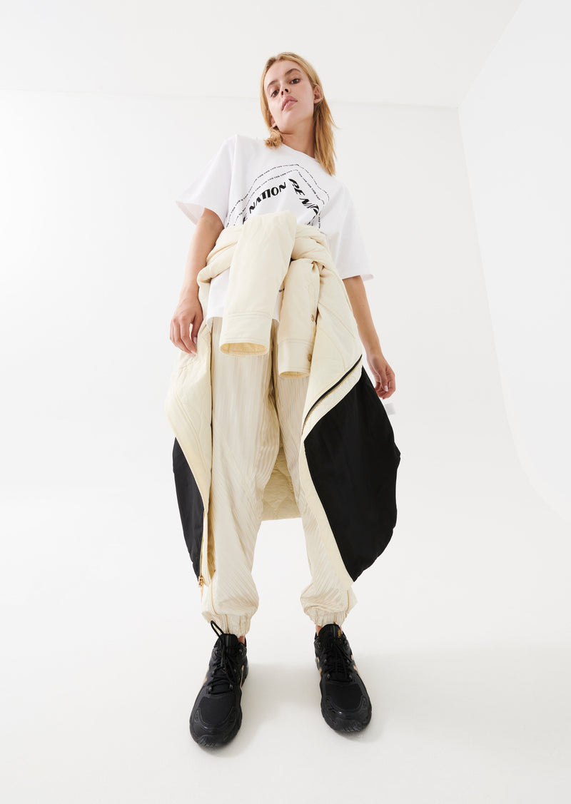 BALLER JACKET IN WINTER WHITE