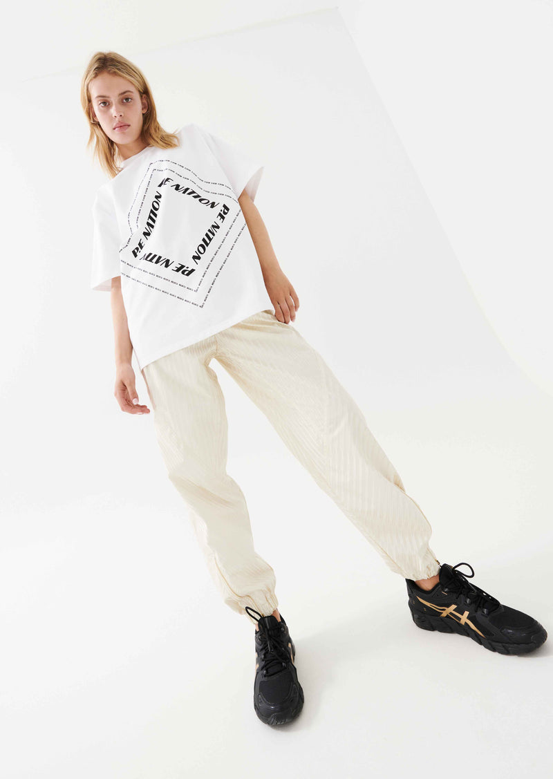 WAVELENGTH TEE IN OPTIC WHITE
