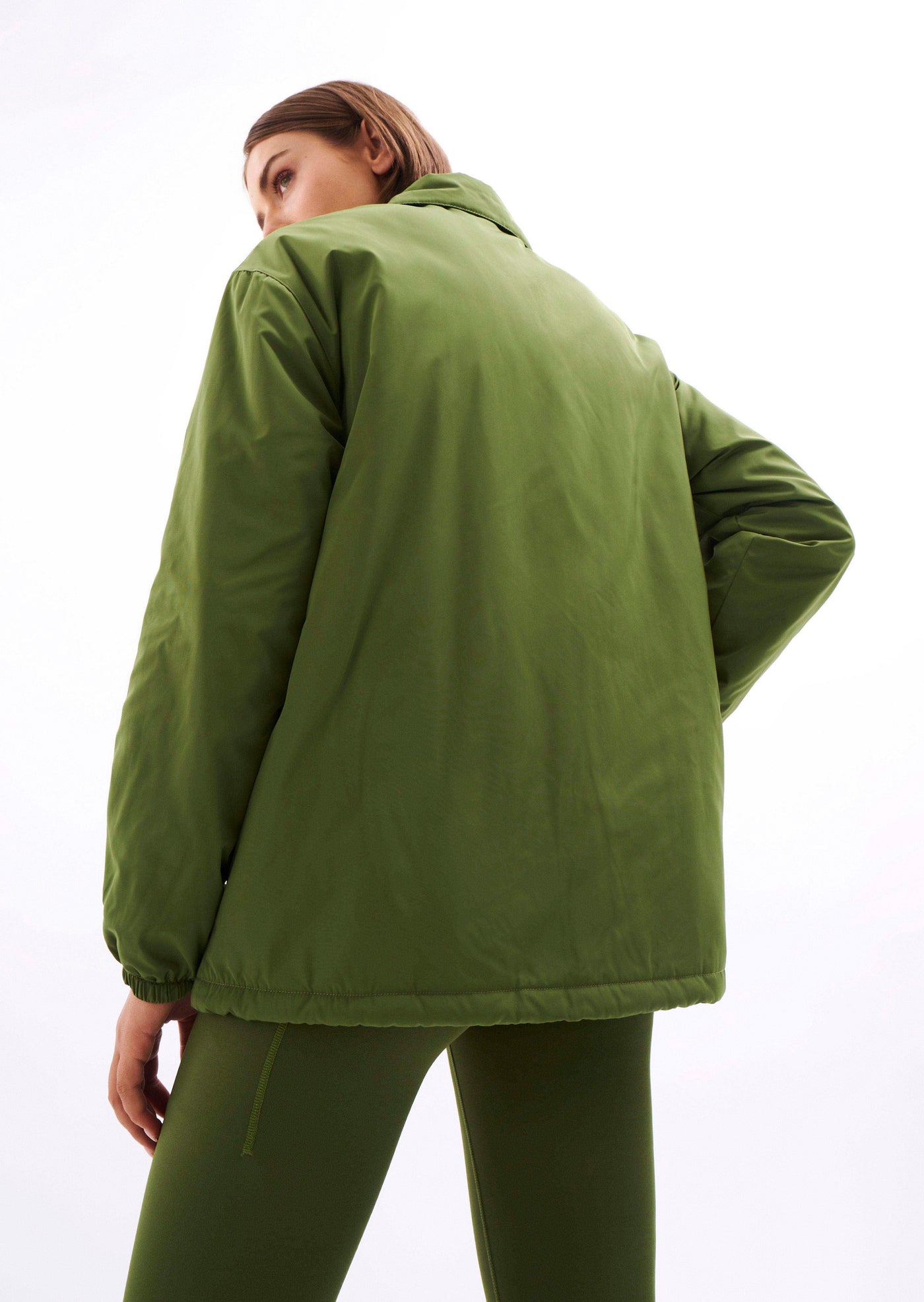 RECALIBRATE JACKET IN PESTO