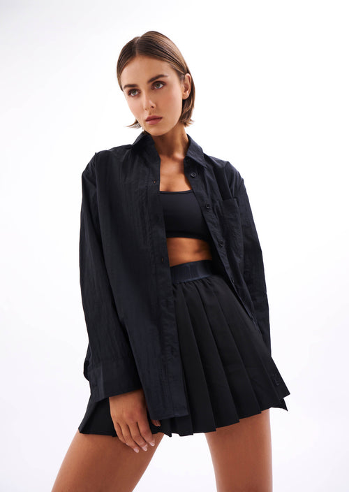 INTERVAL SHIRT IN BLACK