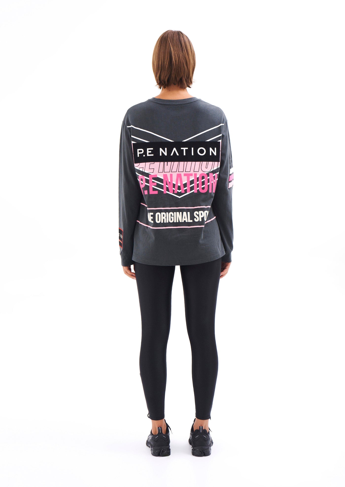 ROGUE L/S TOP IN PINK GLO