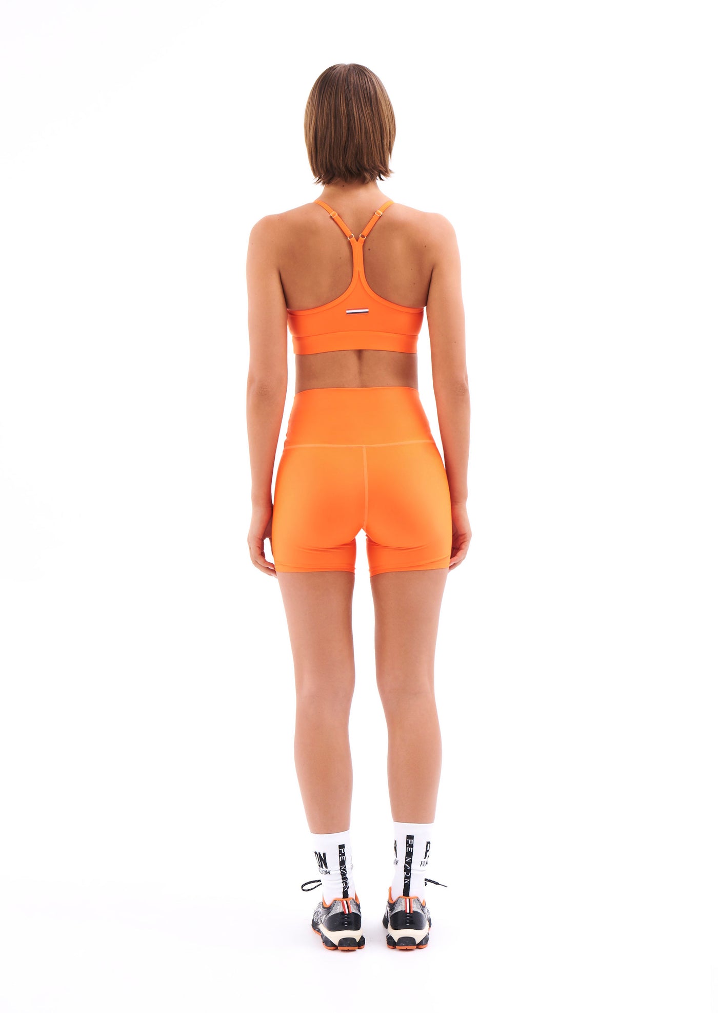 Bike online shorts orange